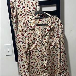 J Crew floral Pajamas set